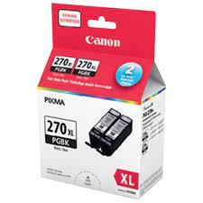 Canon Pgi-270xl Black Twin Ink Value Pack - 0319C009