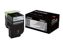 Load image into Gallery viewer, Lexmark 70C0H10 Black High Yield Toner Cartridge

