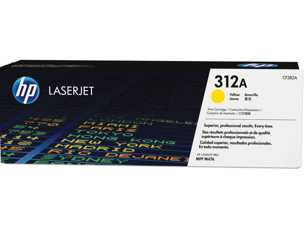 HP CF382A YELLOW TONER 312A