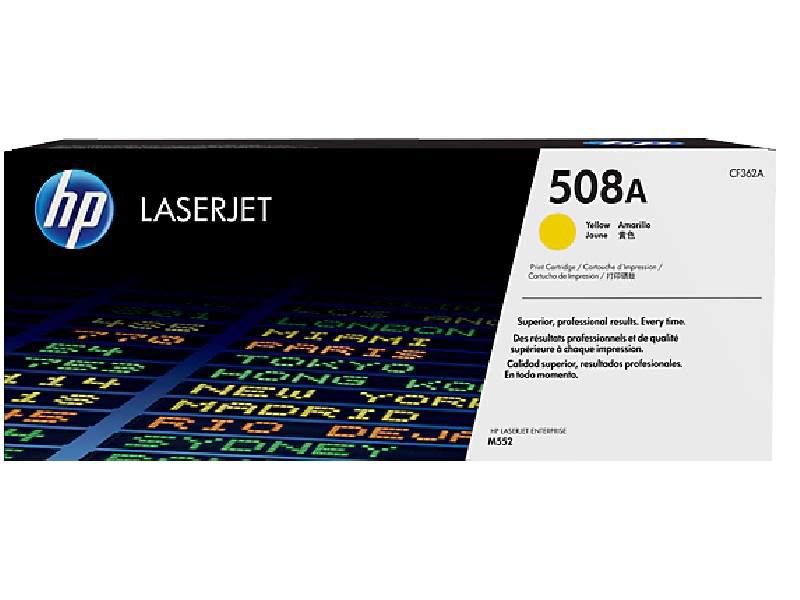 Hp Inc. 508a Yellow Laserjet Toner Cartridge CF362A