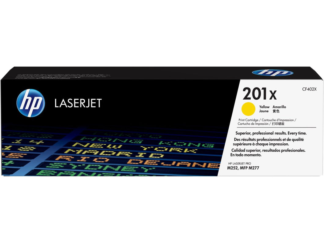 Hp Inc. 201x Yellow Laserjet Toner Cartridge CF402X