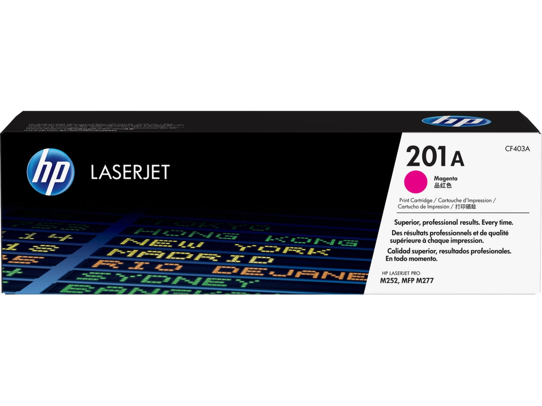 Hp Inc. 201a Magenta Laserjet Toner Cartridge CF403A