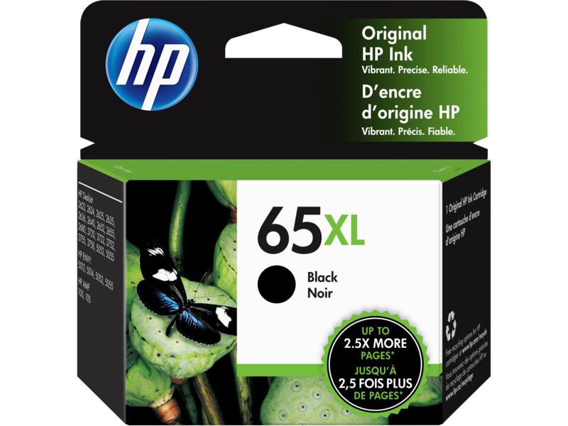 Hp Inc. 65xl Black Ink N9K04AN#140