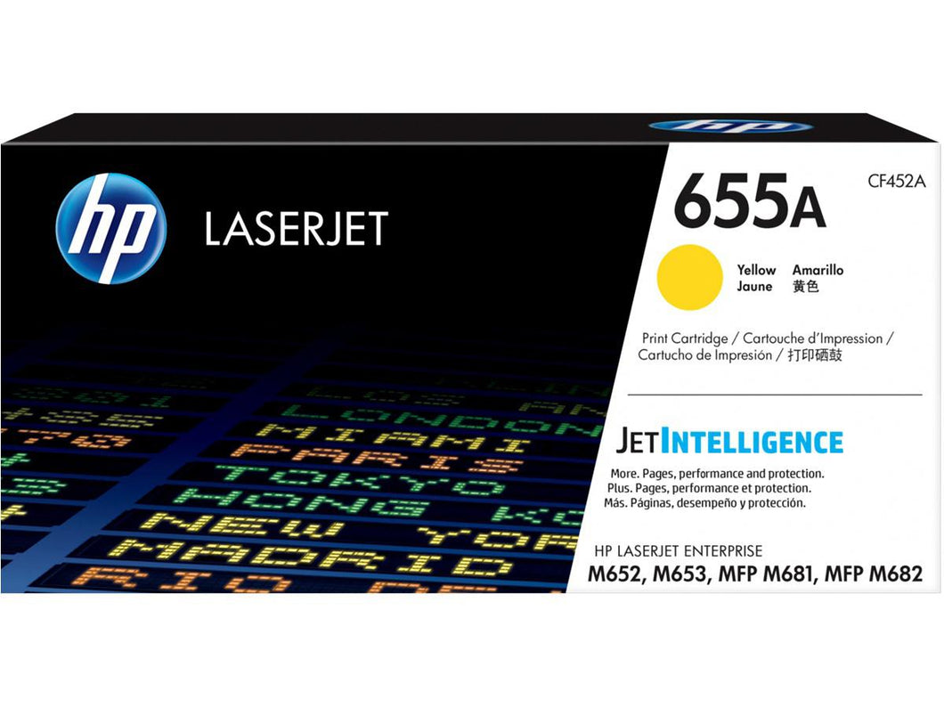 Hp Inc. 655a Yellow Original Laserjet Toner CF452A