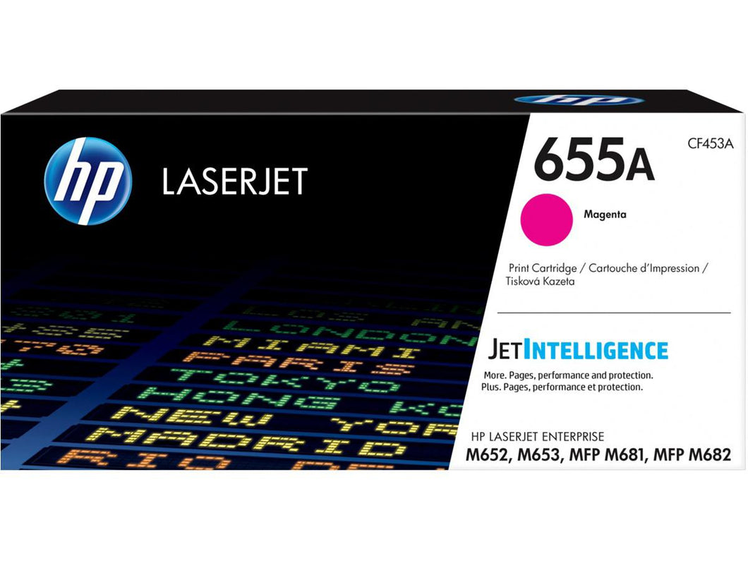 Hp Inc. 655a Magenta Original Laserjet Toner CF453A