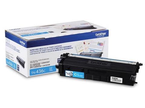Brother Super high yield Toner Cartridge - Cyan - TN436C