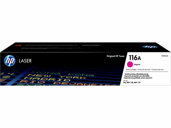 HP 116a Original Laser Toner Cartridge Magenta W2063A