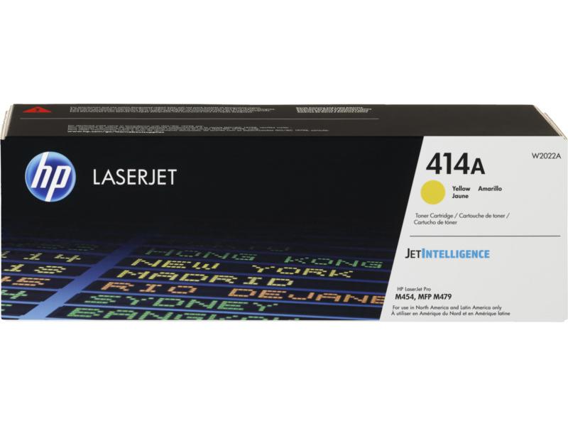 HP 414A (W2022A) Yellow Original LaserJet Toner Cartridge