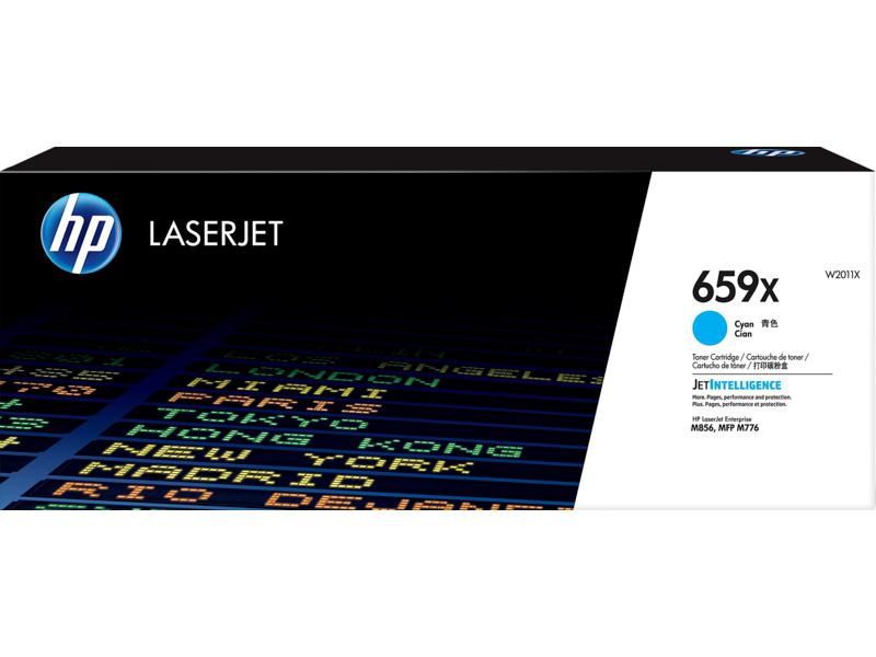 Hp Inc. 659x Cyan Laserjet Toner Cartridge W2011X