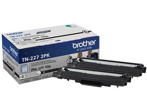 Brother Genuine High Yield Black Toner Cartridge Twin Pack