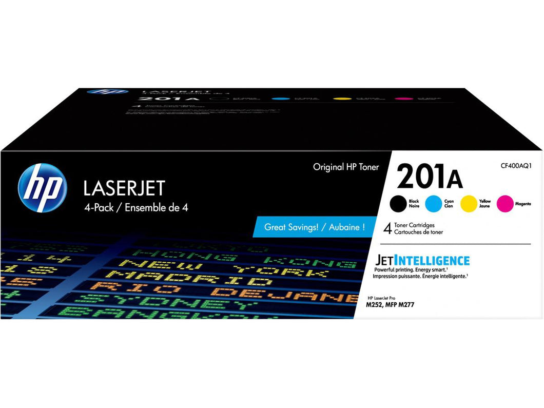 Hp Inc. 201a Quad-pk Lj Toner C/M/Y/K CF400AQ1