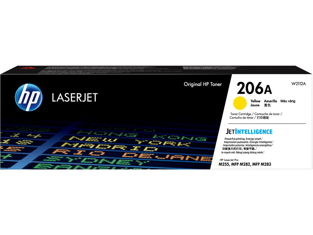 Hp Inc. 206a Yellow Original Laserjet Toner W2112A