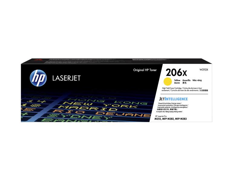 Hp Inc. 206x Yellow Original Laserjet Toner W2112X