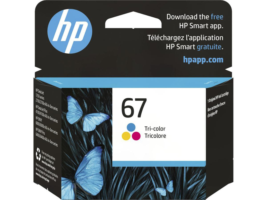 Hp Inc. 67 Orig Ink Cart Tri-clr 3YM55AN#140
