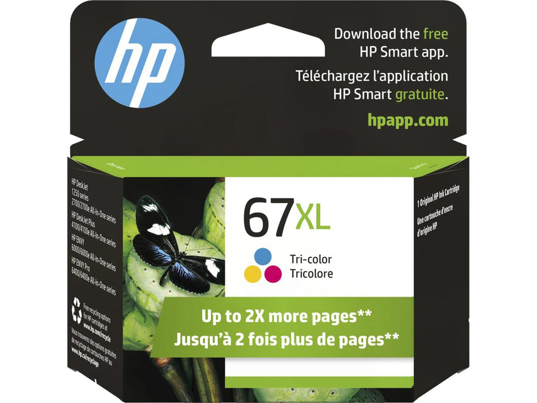 Hp Inc. 67xl Orig Ink Cart Tri-clr 3YM58AN#140