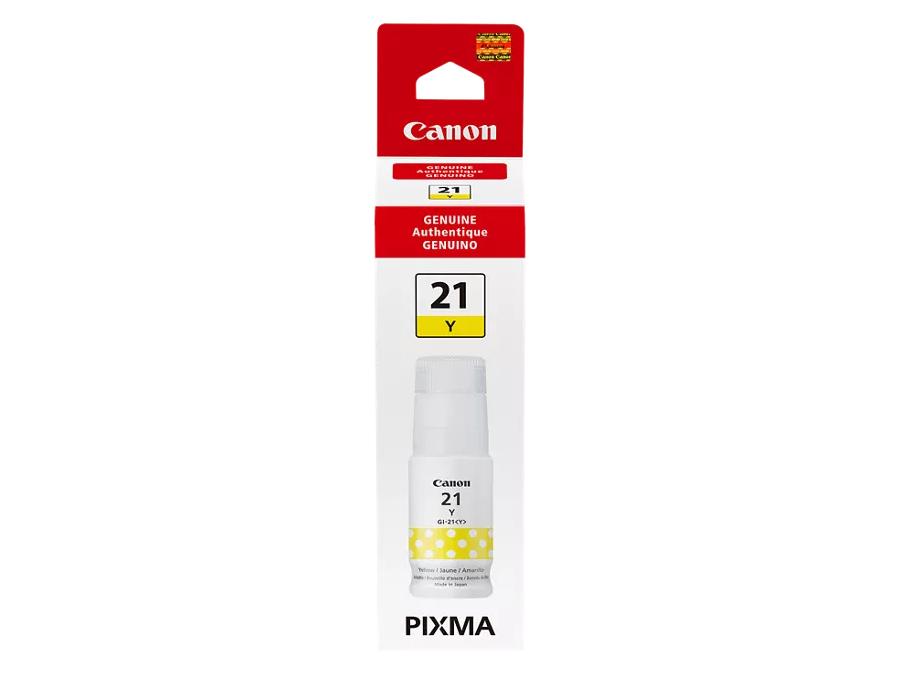 Canon Gi-21 Yellow Ink Bottle