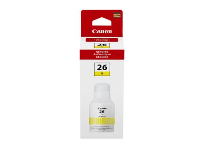Canon Gi-26 Yel Ink Bottle-compat With Gx6020/gx7020 Only - 4423C001