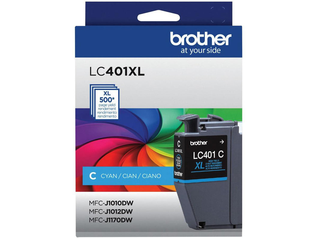 Brother Cyan XLARGE Ink Cartridge - LC401XLCS