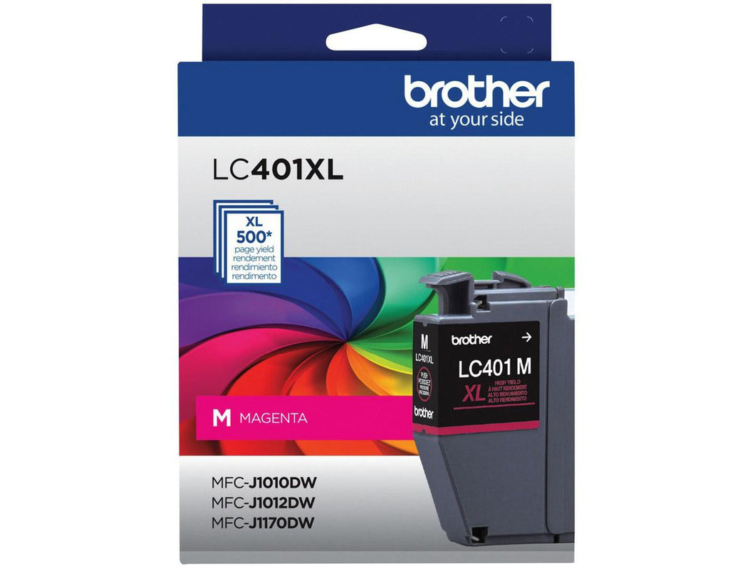 Brother Magenta Ink Cartridge - LC401XLMS