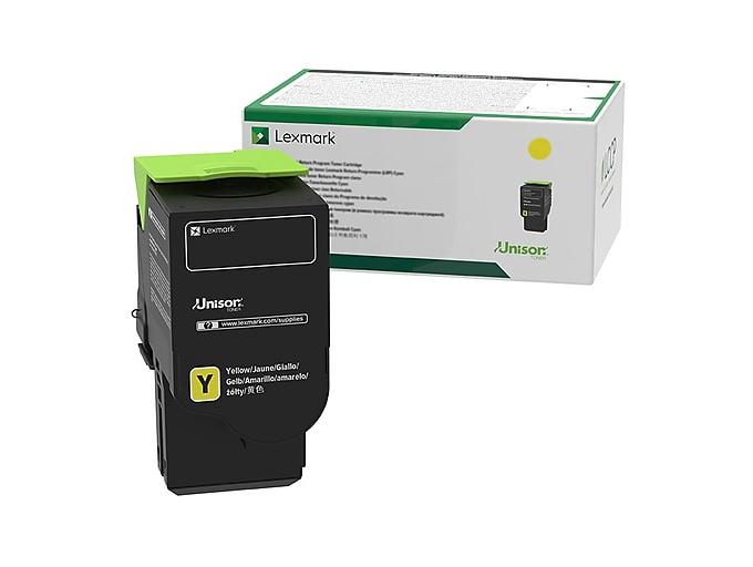 Lexmark 78C1XY0 Yellow Extra High Yield Return Program Toner Cartridge