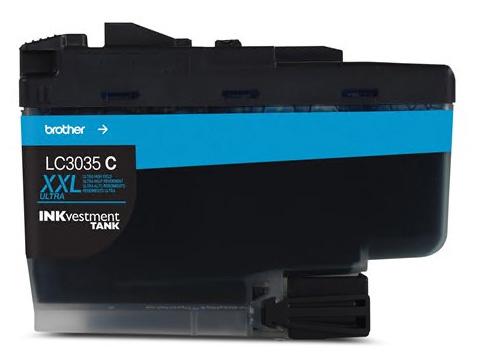 Brother Ultra High Yield Inkvestment Ink Cartridge - Cyan - LC3035CS