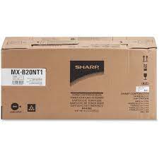Sharp Black Toner Cartridge For Use In Mx-b201d Estimated Yield 8,000 Pages - MXB20NT1
