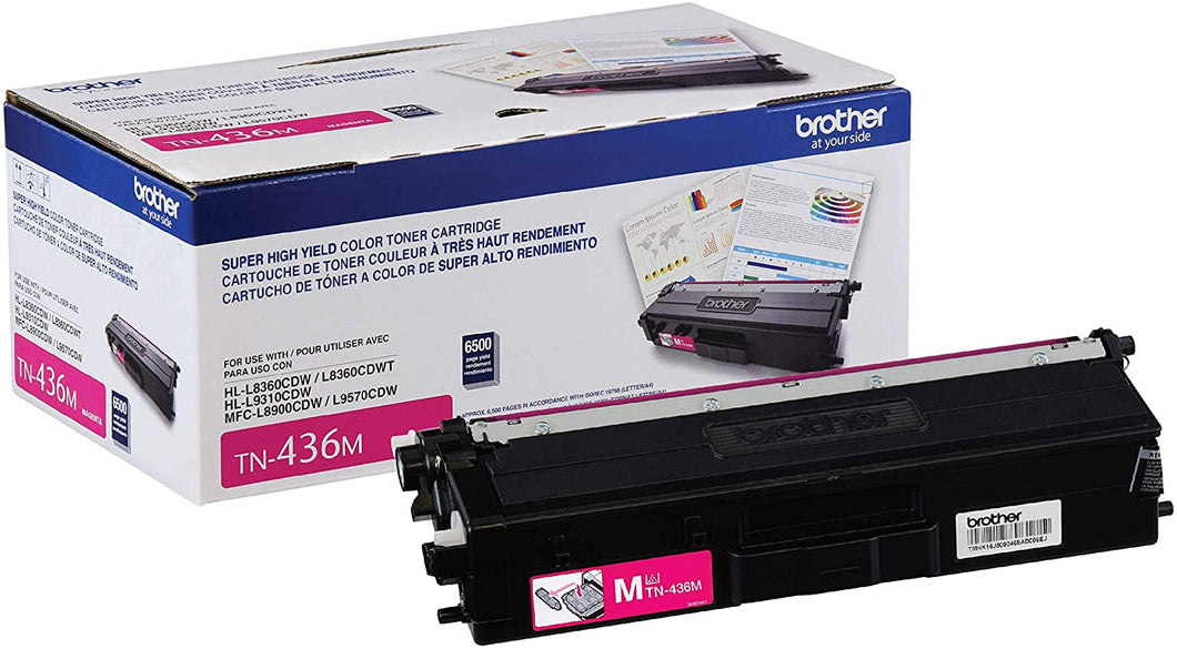 Brother super high yield Toner Cartridge-magenta - TN436M