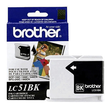 Brother Ink Cartridge - Black- LC51BKS