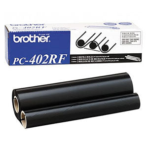 Brother PC-402RF Original Thermal Transfer Black Ribbon 2/Pack
