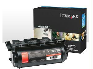 Lexmark Toner Cartridge - Black - 6,000 Standard Pages