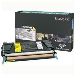 Lexmark High Yield Toner Cartridge - Yellow - 5,000 Pages Based On Approximately 5% Cove