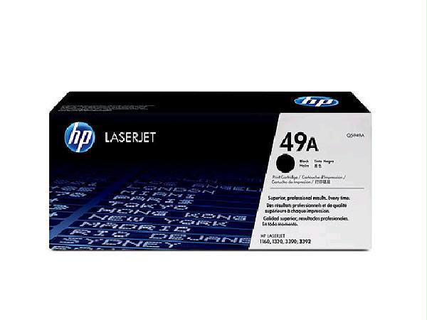 Hp Inc. Hp 49a Black Original Laserjet Toner Cartridge