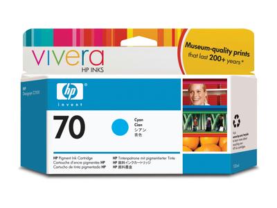 Hp Inc. Hp 70 130-ml Cyan Ink Cartridge (c9452a)