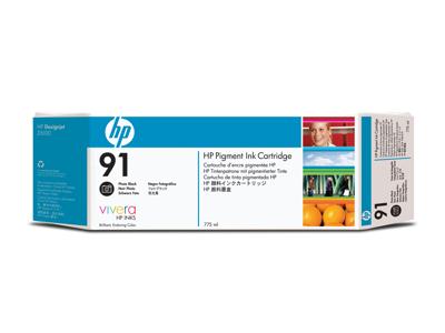Hp Inc. Hp 91 Photo Black 775 Ml Ink Cartridge