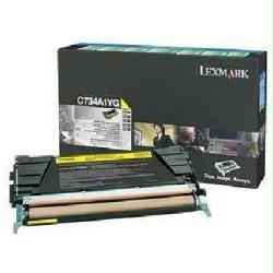 Lexmark C73x/x73x Yel Return Pgm Toner Cart 6k