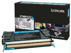 Lexmark X748 Cyan High Yield Return Program Toner Cartridge