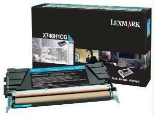 Lexmark X748 Cyan High Yield Return Program Toner Cartridge