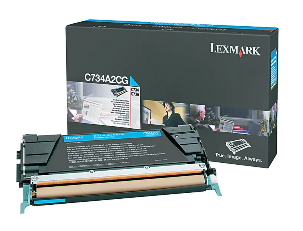 CYAN TONR CART 6K C734A2CG