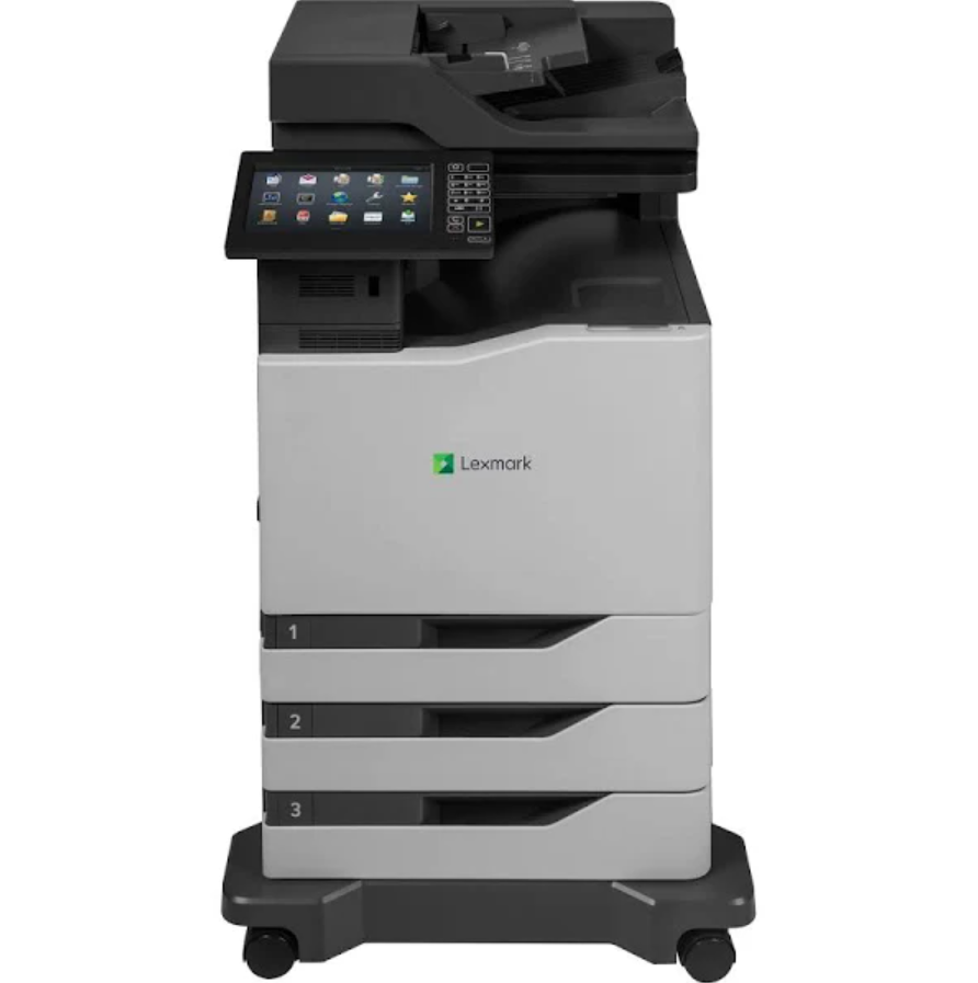 Refurbished Lexmark CX825DTE Multifunction Color Laser Printer 42K0041