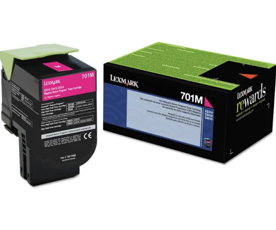 MAGENTA RETURN PROGRAM TONER 70C10M0