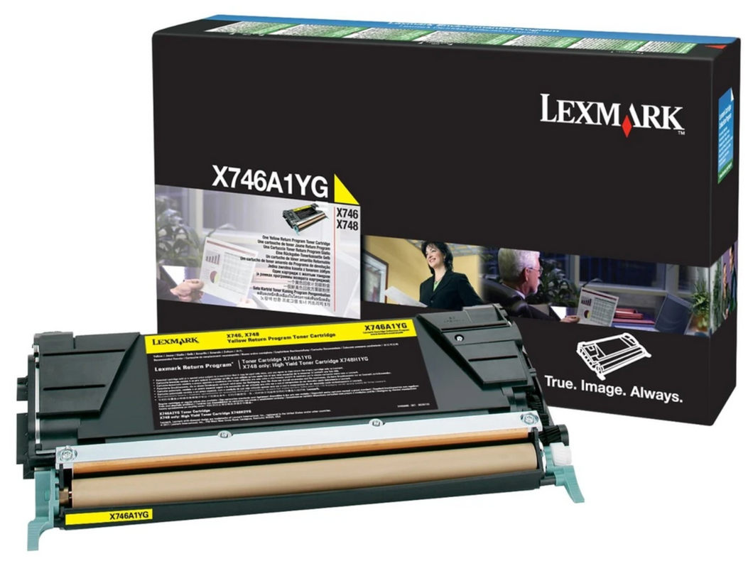 YELLOW RETURN PGM TONER X746A1YG