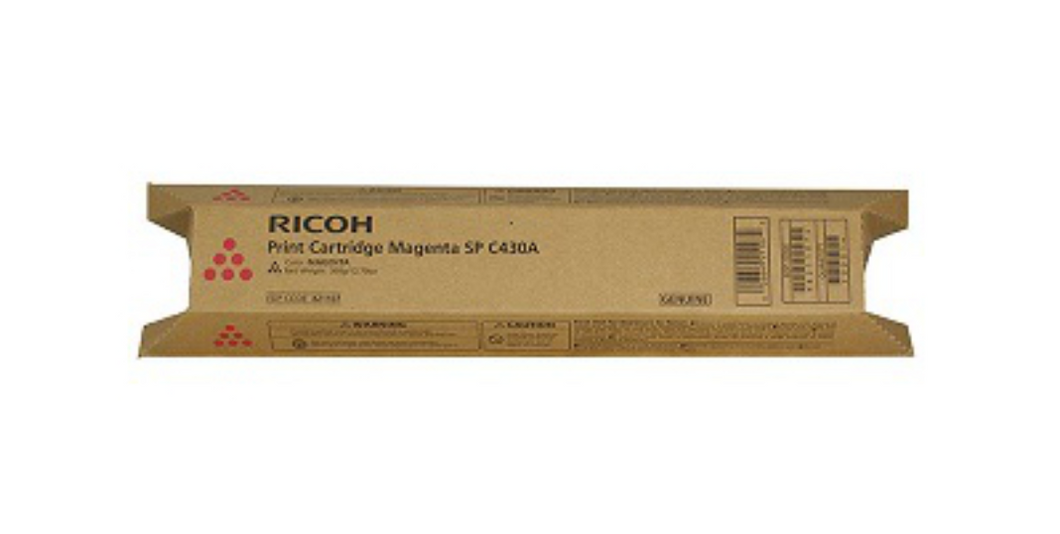 RICOH SPC430A MAGENTA TONER CARTRIDGE FOR USE IN AFICIO SPC430DN SPC431DN SPC431